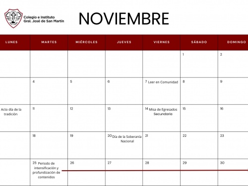 Noviembre