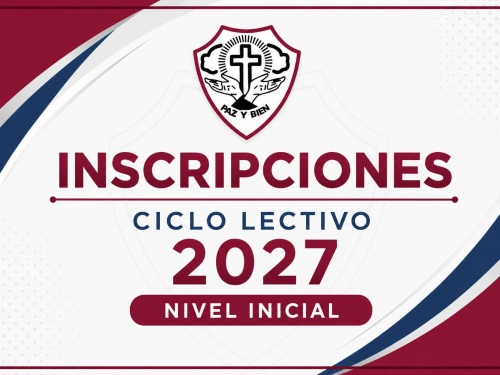 INSCRIPCIONES CICLO LECTIVO 2027 para nivel Inicial
